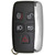 Jaguar 5 Button Smart Key KOBJTF10A, EW93-15K601-BD, 315 MHz - Refurbished, Recase