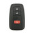 Toyota 3 Button Proximity Key HYQ14FBN, 8990H-12180, 315 MHz - Refurbished, Recase