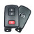 Toyota 3 Button Proximity Smart Key LX80 80K-Series HYQ14FBB, 89904-35060, 315 MHz - Refurbished, Grade A