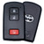 Toyota 3 Button Proximity Smart Key LX80 80K-Series HYQ14FBB, 89904-35060, 315 MHz - Refurbished, Grade A