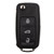 Volkswagen 4 Button Remote Head Key 3D0-959-753-AE - Refurbished, Grade A