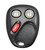 Cadillac Chevrolet GMC 3-Button Remote LHJ011 10377295 - Refurbished Grade A Remotes