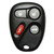 Buick Cadillac Chevrolet 4-Button Remote KOBLEAR1XT 10443537 - Refurbished Grade A Keys & Remotes