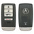 Acura 4-Button Smart Key Driver 1 KR5T21 72147-TJB-A01 433 MHz, Refurbished Grade A Shop Automotive