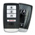 Acura 4-Button Smart Key Memory 1 ACJ932HK1210A 72147-TY2-A01 315 MHz, Refurbished Grade A Keys & Remotes