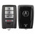 Acura 4-Button Smart Key Driver 2 KR5T21 72147-TJB-A11 433 MHz, Refurbished Grade A Shop Automotive
