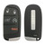 Jeep 5-Button Smart Key M3N-40821302 68143505AC 433 MHz, Refurbished Grade A Keys & Remotes