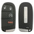 Jeep 4-Button Smart Key M3N-40821302 68143500AB 433 MHz, Refurbished Grade A Keys & Remotes