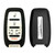 Chrysler 5-Button Smart Key M3N-97395900 68241533AC 433 MHz, Refurbished Grade A Keys & Remotes