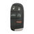Chrysler 5-Button Smart Key M3N-40821302 68155687AB 433 MHz, Refurbished Grade A Shop Automotive