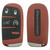 Jeep 5-Button Smart Key M3N-40821302 68340304AA 433 MHz, Refurbished Grade A Proximity Keys