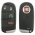 Fiat 4-Button Smart Key M3N-40821302 735637066 433 MHz, Refurbished Grade A Shop Automotive