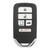 Honda 5 Button Driver 1 Smart Key ACJ932HK1310A, 72147-T2G-A41, 433 MHz - Refurbished, Grade A