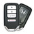 Honda 4-Button Smart Key Driver 2 A2C97488400 72147-T6Z-A31 433 MHz, Refurbished Grade A Keys & Remotes