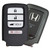 Honda 4 Button Driver 2 Smart Key ACJ932HK1210A, 72147-T0A-A31, 315 MHz - Refurbished, Grade A