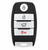 Kia 4 Button Smart Key SY5XMFNA04, 95440-1W101, 315 MHz - Refurbished, Grade A