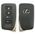 Lexus 4 Button Proximity Smart Key (AG Board) HYQ14FBA, 89904-78070, 315 MHz - Refurbished, Grade A