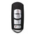 Mazda 4 Button Smart Key WAZSKE13D01 TKY2-67-5DY 315 MHz - Refurbished, Recase