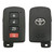 Toyota 4 Button Proximity Smart Key (AG Board - 2110) HYQ14FBA, 89904-0E120, 315 MHz - Refurbished, Grade A