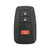 Toyota Prius 3 Button Smart Key HYQ14FBC / 89904-47530 - Refurbished Recase 181377 Keys & Remotes