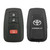 Toyota Corolla Hatchback 3 Button Smart Key HYQ14FBN (2000) 8990H-12180 181388 Proximity Keys