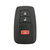 Toyota C-HR 3 Button Proximity Smart Key MOZBR1ET / 89904-F4020 - Refurbished Recase 181381 Keys & Remotes