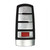 Volkswagen 4 Button Slotted Smart Key NBG009066T, 3C0-959-752, 315 MHz - Refurbished, Grade A