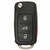 Volkswagen 5 Button Remote Flip Key NBG010206T (NON-PROXIMITY) - Refurbished A 182450 Shop Automotive