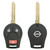 Nissan 3 Button Remote Head Key CWTWB1U751 / H0561-C993A - Refurbished A 182365 Keys & Remotes