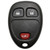 Buick Chevrolet Pontiac 3-Button Remote KOBGT04A 15100811 - Refurbished Grade A Keys & Remotes