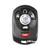 Cadillac 5-Button Remote Driver 2 M3N-65981403 15212382 - Refurbished Grade A Keys & Remotes
