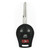 Nissan 4 Button Remote Head Key CWTWB1U751, CWTWB1U816, H0561-3AA0B, 315 MHz - Refurbished, Grade B