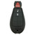 Jeep 3 Button Remote Head Key GQ4-53T 68105081AF, 68105081AG - Refurbished, Recase