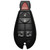 Chrysler/Dodge/Jeep 5 Button Remote Head Key IYZ-C01C 05026623AA, 56046713AE - Refurbished, Grade A Keys & Remotes