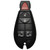 Chrysler/Dodge/Jeep 5 Button Remote Head Key IYZ-C01C 05026623AA, 56046713AE - Refurbished, Grade A Keys & Remotes