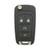 GM 4 Button Remote Head Key HU100 AVL-B01T1AC 13585811, 13585814 - Refurbished, Grade A Remote Head Keys