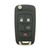 GM 4 Button Remote Head Key OHT-01060512, V2T-01060512 20835400, 20835404, 20873620, 5913597 - Refurbished, Recase Remote Head Keys