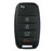 Hyundai/Kia/Genesis 4 Button Remote Head Key NYODD4TX1306-TFL 95430-2T560, 95430-3W350 - Refurbished, Recase Remote Head Keys