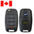 Hyundai/Kia/Genesis 4 Button Remote Head Key TQ8-RKE-3F05 95430-1U500 - Refurbished, Grade A 171683 Shop Automotive
