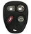 Cadillac 4-Button Remote L2C0005T 12223130-50 - Refurbished Recase