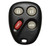 Saturn 4-Button Remote LHJ011 22707268 - Refurbished Grade A Our Brands