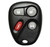 Chevrolet GMC 4-Button Remote KOBLEAR1XT 15752330 - Refurbished Grade A Keys & Remotes