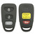 Kia 4 Button Remote PLNHM-T011, 95430-1D201, 315 MHz - Refurbished, Grade A