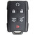 Chevrolet 6-Button Remote M3N-32337100 13577766 - Refurbished Grade A Keys & Remotes