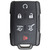 Chevrolet 6-Button Remote M3N-32337100 13577766 - Refurbished Grade A Keys & Remotes
