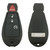 Jeep 4 Button Remote Key Fobik GQ4-53T / 68105083 AG 182188 Remote Head Keys