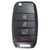 Kia 4 Button Remote Flip Key  NYODD4TX1306-TFL, 95430-3W350, 315 MHz - Refurbished, Grade A