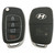 Hyundai 4 Button Remote Flip Key for Santa Fe TQ8-RKE-4F31, 95430-2W110, 433 MHz - Refurbished, Grade A