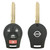 Nissan 4 Button Remote Head Key CWTWB1U751 / H0561-3AA0B - Refurbished A 182367 Remote Head Keys