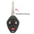 Mitsubishi 3 Button Remote Head Key OUCG8D-620M-A 6370A364 - Refurbished, Recase Shop Automotive